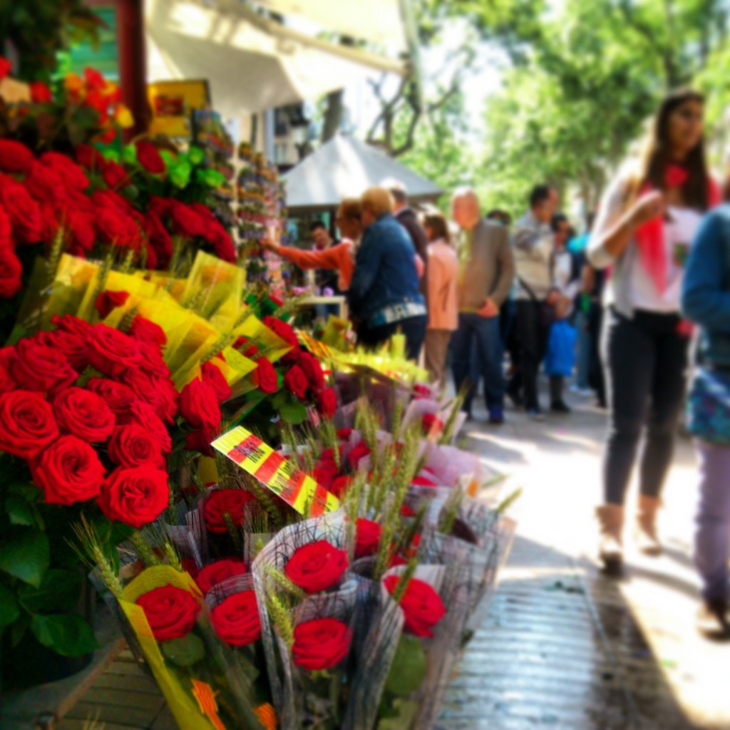 13: SANT JORDI DÍA DE LIBROS Y&nbsp;ROSAS